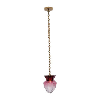 Bolsa One Light Pendant in Winter Brass (33|528312WB)