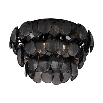 Uroko Four Light Flush Mount in Black Nickel (33|524645BN)