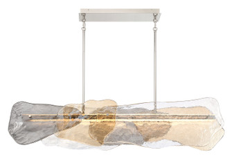 Grotto LED Linear Chandelier in Polished Nickel (40|50461-011)
