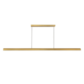 Dottie LED Linear Pendant in Brushed Gold (452|LP403160BG)
