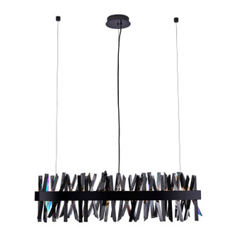 Glacier LED Linear Pendant in Black Nickel (238|030250-184)