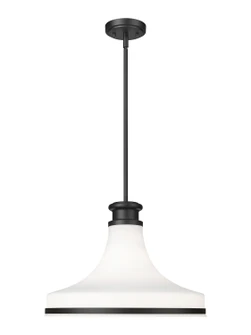 Reznor One Light Pendant in Matte Black (224|831P18-MB)