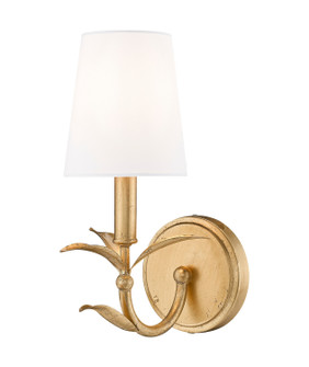 Aslin One Light Wall Sconce in Gold Leaf (224|830-1S-GLF)