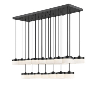 Renaud LED Linear Chandelier in Matte Black (224|827P6-23L-MB-LED)