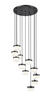 Renaud LED Chandelier in Matte Black (224|827P6-11R-MB-LED)
