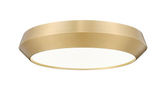 Quasars LED Flush Mount in Modern Gold (224|7701F16-MGLD-LED)