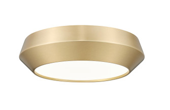 Quasars LED Flush Mount in Modern Gold (224|7701F12-MGLD-LED)