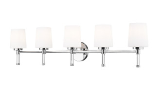 Henri Five Light Vanity in Chrome (224|7700-5V-CH)