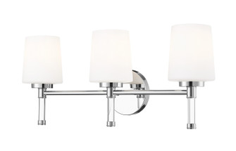Henri Three Light Vanity in Chrome (224|7700-3V-CH)
