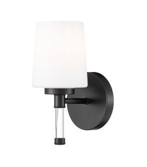 Henri One Light Vanity in Matte Black (224|7700-1V-MB)