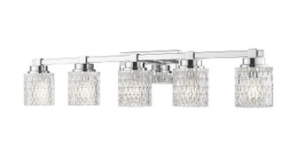 Jacqueline Five Light Vanity in Chrome (224|6101-5V-CH)
