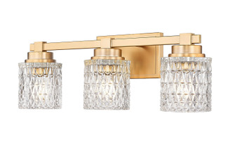 Jacqueline Three Light Vanity in Modern Gold (224|6101-3V-MGLD)