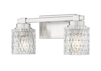 Jacqueline Two Light Vanity in Brushed Nickel (224|6101-2V-BN)