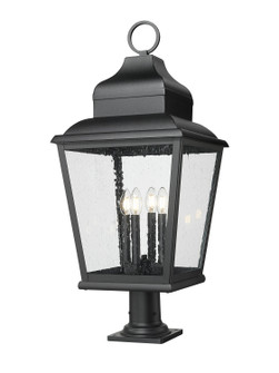 Raphael Four Light Outdoor Pier Mount in Sand Black (224|5029PHXLR-533PM-BK)