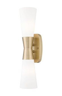 Emrys Two Light Wall Sconce in Modern Gold (224|4504-2S-MGLD)