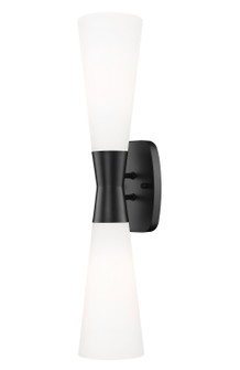 Emrys Two Light Wall Sconce in Matte Black (224|4504-2SL-MB)