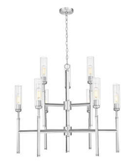 Esme Nine Light Chandelier in Brushed Nickel (224|3047-9BN)