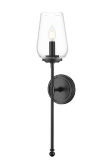 Dominique One Light Wall Sconce in Matte Black (224|2012-1S-MB)