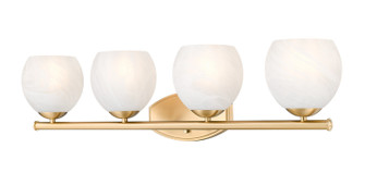 Colette Four Light Vanity in Modern Gold (224|1963-4V-MGLD)