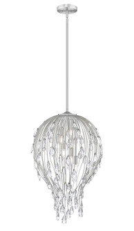 Gabriella Six Light Pendant in Brushed Nickel (224|1957P18-BN)