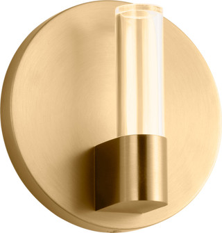 Silas LED Wall Sconce in Burnished Brass | Burnished Brass (454|SLW1071BBS)