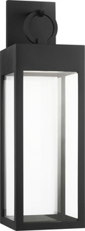 Sesha LED Wall Lantern in Textured Black/Textured Black (454|SLO1401TXB)