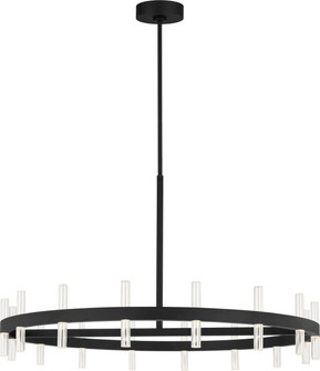 Silas LED Chandelier in Midnight Black/Midnight Black (454|SLC11032MBK)