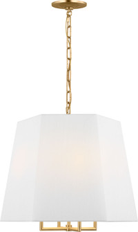 Lille Four Light Hanging Shade in Gild | Gild (454|PCP1024GD)