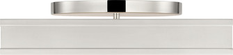 Dupont LED Semi Flush Mount in Polished Nickel | Polished Nickel (454|PCF1061PN)