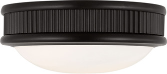 Ritz LED Flush Mount in Aged Iroged Iron (454|PCF1011AI)