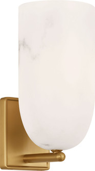 Savina One Light Wall Sconce in Burnished Brass | Burnished Brass (454|CW1441BBS)