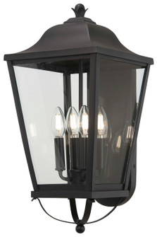 Savannah Four Light Outdoor Wall Mount in Sand Coal (7|73282-66)