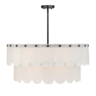 Ashton Ten Light Pendant in Mediterranean Bronze (51|7-9800-10-15)