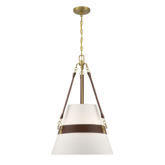Corinth Three Light Pendant in Warm Brass (51|7-5627-3-322)