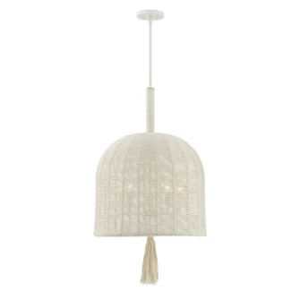 Lunara Five Light Pendant in Cotton (51|7-3401-5-341)