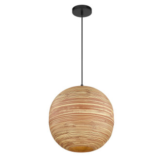 Pharr One Light Pendant in Matte Black (51|7-2804-1-89)