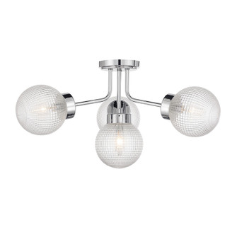 Coral Four Light Semi-Flush Mount in Chrome (51|6-3364-4-11)