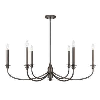 Coventry Six Light Chandelier in Mediterranean Bronze (51|1-1500-6-15)
