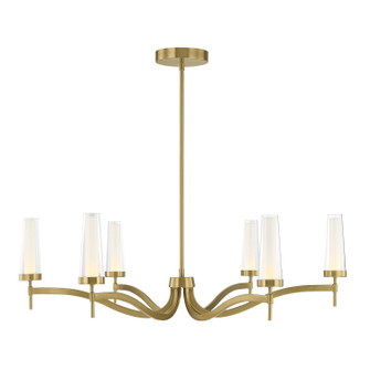 Butler LED Chandelier in Warm Brass (51|1-1464-6-322)