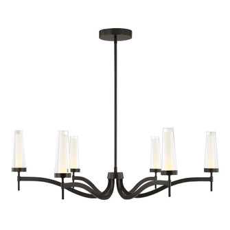 Butler LED Chandelier in Mediterranean Bronze (51|1-1464-6-15)