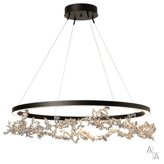 Coral Coral LED Ring Pendant in Dark Smoke (39|401330-LED-STND-07-89)