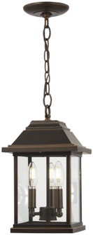 Mariner's Pointe Three Light Chain Hung Lantern in Oil Rubbed Bronze w/Gold Highlights (7|72634-143C)