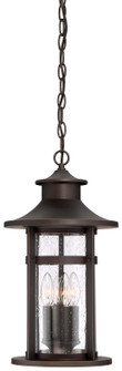 Highland Ridge Four Light Outdoor Chain Hung in Oil Rubbed Bronze W/ Gold High (7|72554-143C)