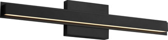 Aro LED Vanity in Midnight Black (1|GLV1921MBK)