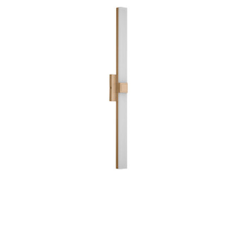 Fentress LED Vanity in Satin Brass (1|GLV1652SB-L)