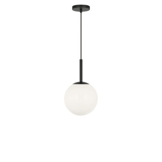 Nube One Light Pendant in Midnight Black (1|GLP1821MBKE)
