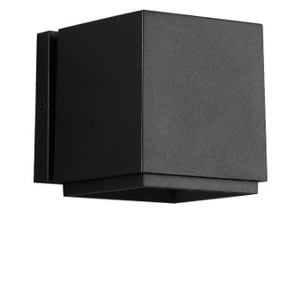 Huntwick LED Outdoor Wall Lantern in Textured Black (1|GLO2111TXB)