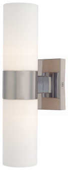 Two Light Wall Sconce in Brushed Nickel (7|6212-84)
