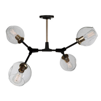 Organic 12 Light Chandelier in Vintage Brass (78|JA14024VB)