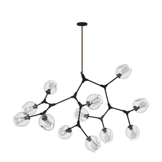 Organic 12 Light Chandelier in Vintage Brass (78|JA14022VB)